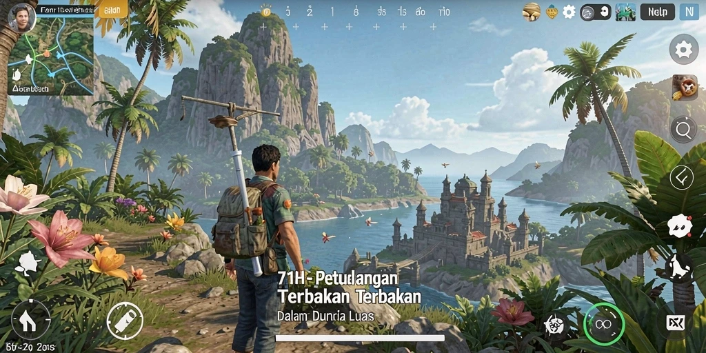 Menampilkan aksi seru dalam dunia Open World yang luas.
