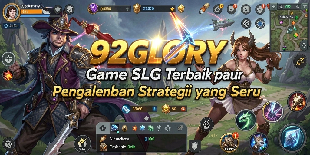 Tampilan gameplay menarik dari 92GLORY dengan strategi yang mendebarkan.
