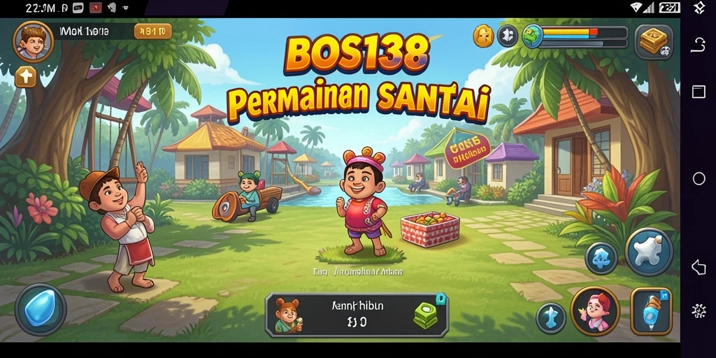 Tampilan gameplay menarik dengan berbagai level yang menantang.