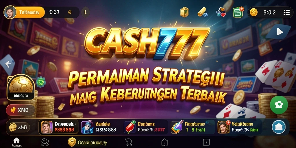 Screenshot gameplay CASH777 menampilkan aksi pertempuran yang mendebarkan.