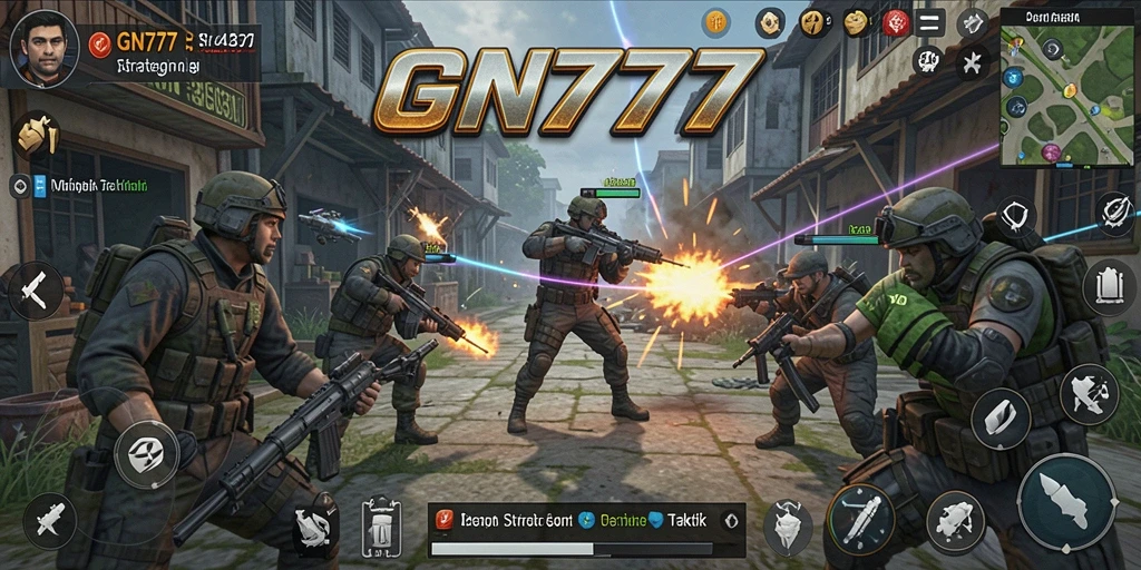 Tampilan gameplay GN777 yang penuh strategi dan aksi menarik.