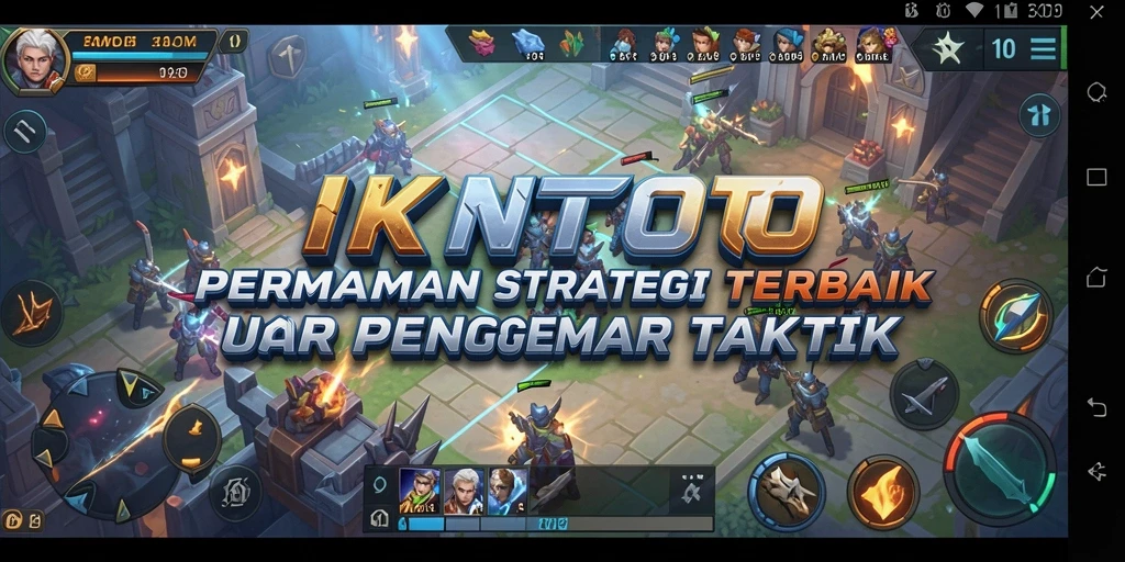 Screenshot gameplay IKNTOTO menampilkan aksi strategi mendebarkan.