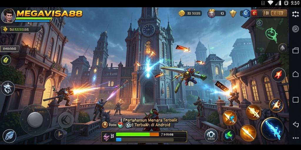 Tampilan gameplay seru dari MEGAVISA88 yang menantang strategi Anda.