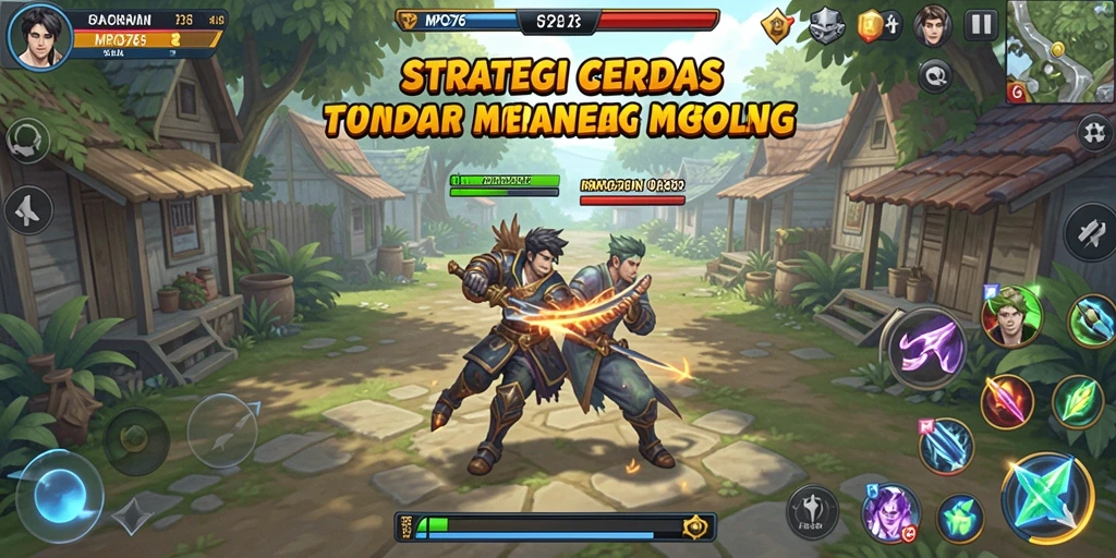 Tampilan gameplay MPO76 dengan strategi yang mendebarkan.