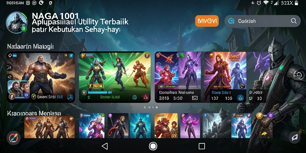 Tampilan antarmuka aplikasi Utility NAGA1001 yang user-friendly.