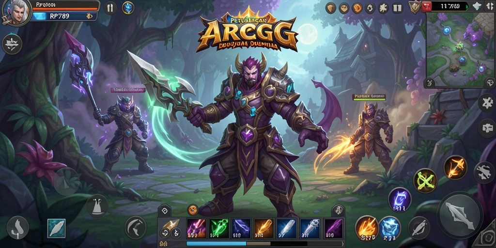 Tangkapan layar menarik dari gameplay ARPG RP6789.