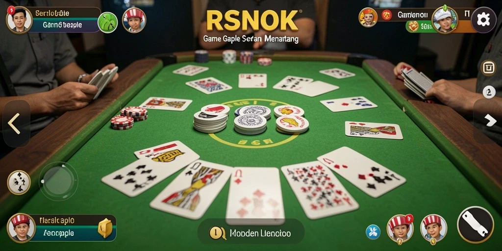 Screenshot gameplay RSNOK yang seru dan interaktif.