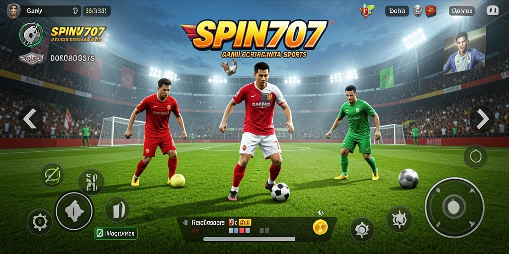 Tampilan menarik dari gameplay SPIN707 yang penuh aksi olahraga.